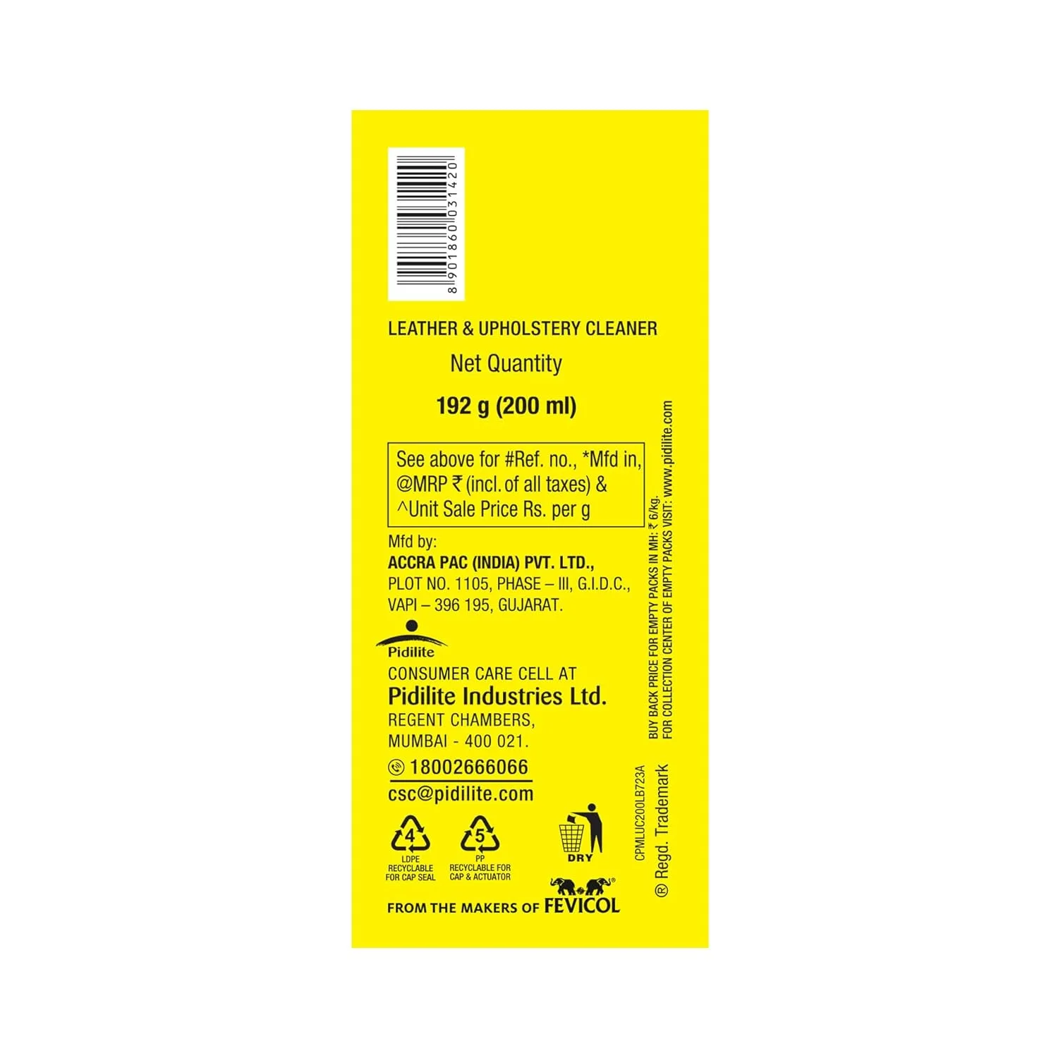 Leather Cleaner Motomax
