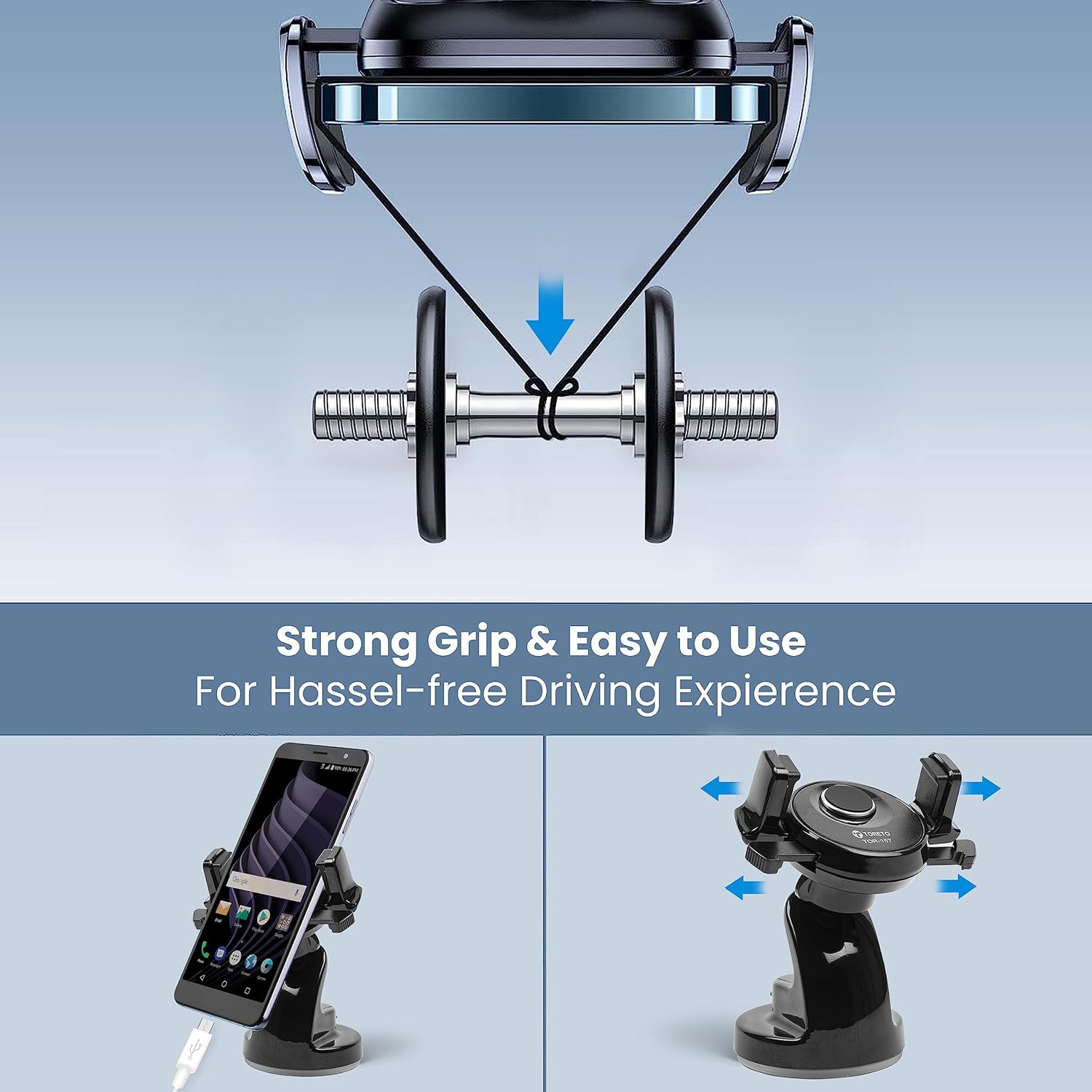 Mobile Holder Dashboard Toreto
