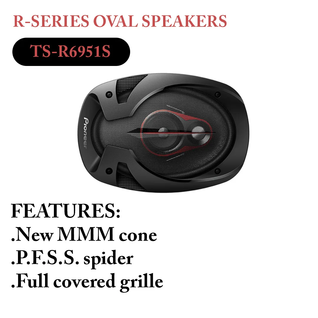Car Speakers 3Way 400W Pioneer