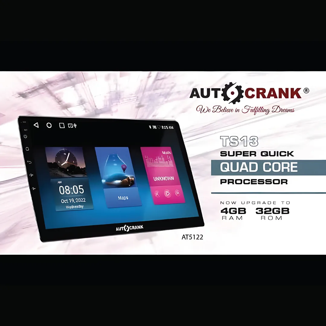 Android Player 9" Autocrank