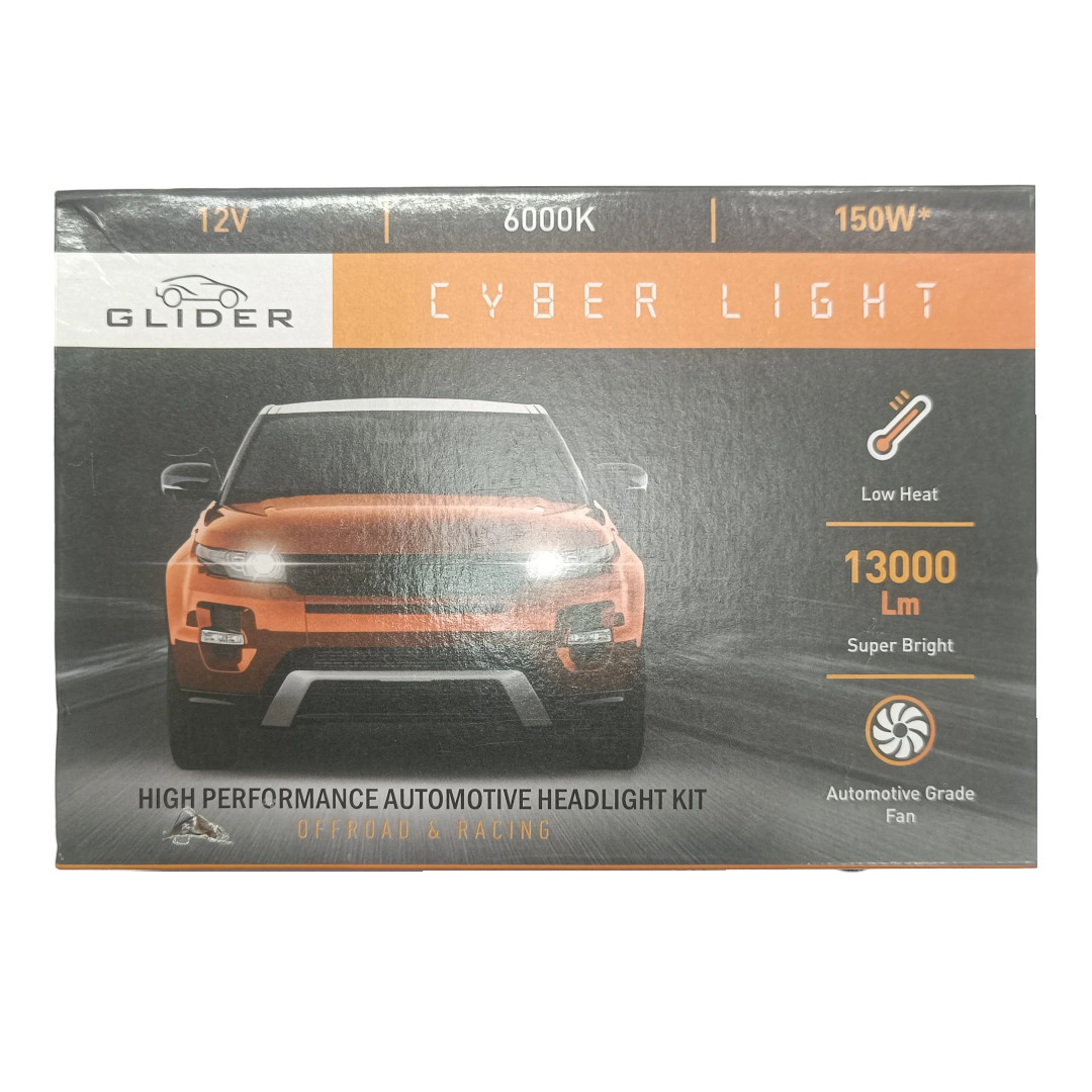 Headlight 13000LM 150W Glider