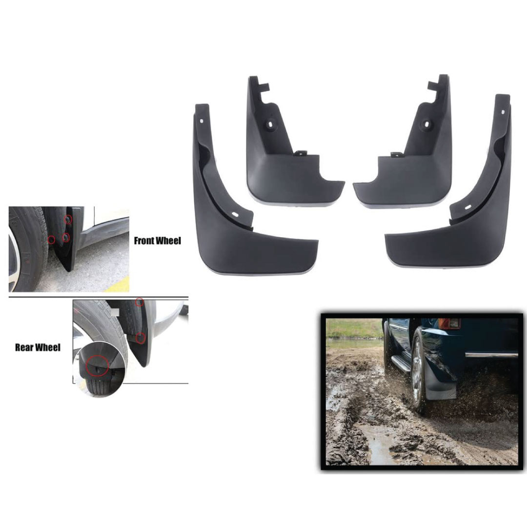 Car Mud Flaps 4Pcs Set HP