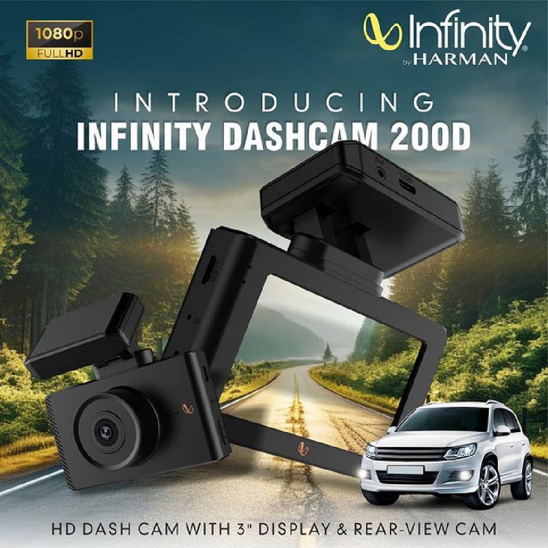 Dashcam Dual Camera Infinity