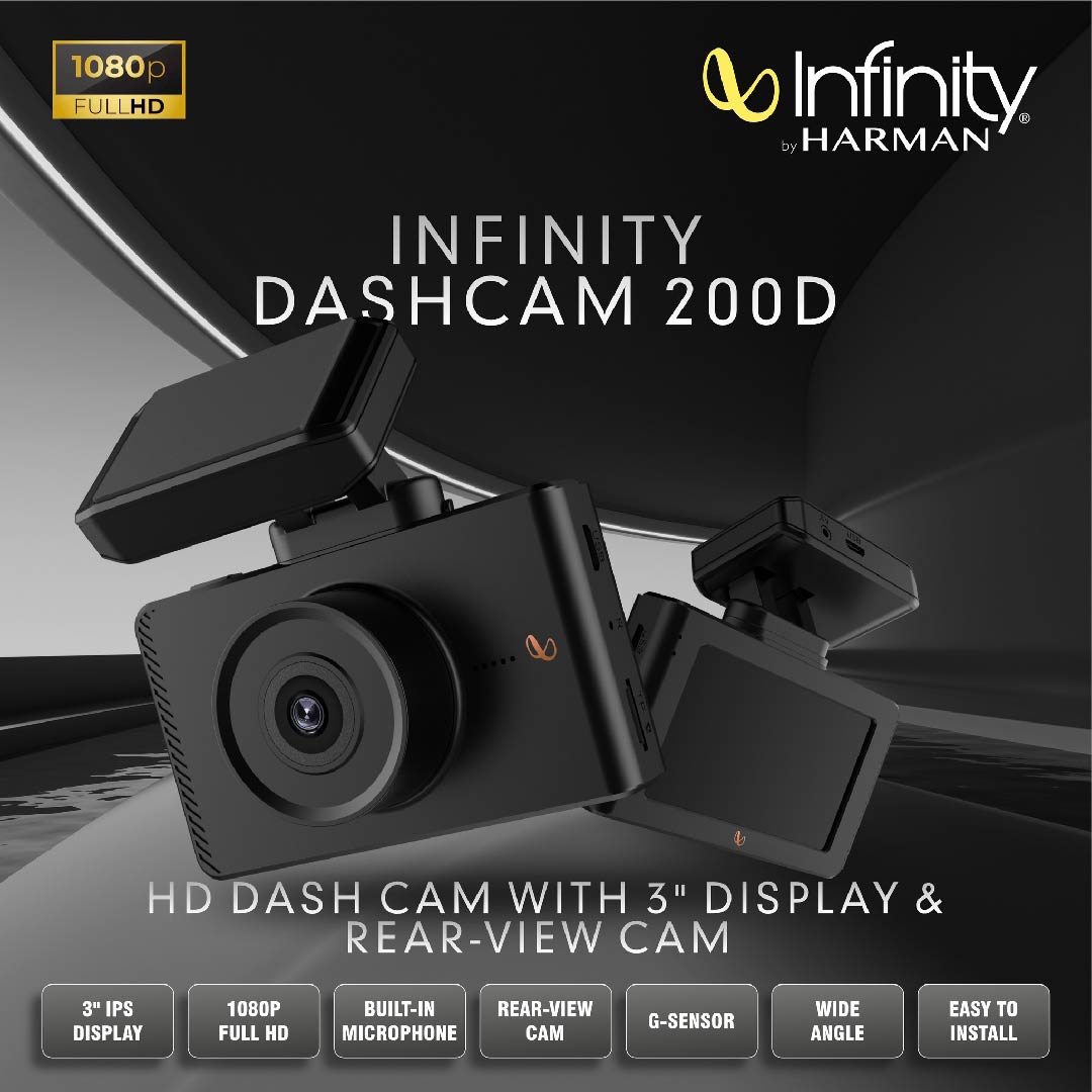 Dashcam Dual Camera Infinity