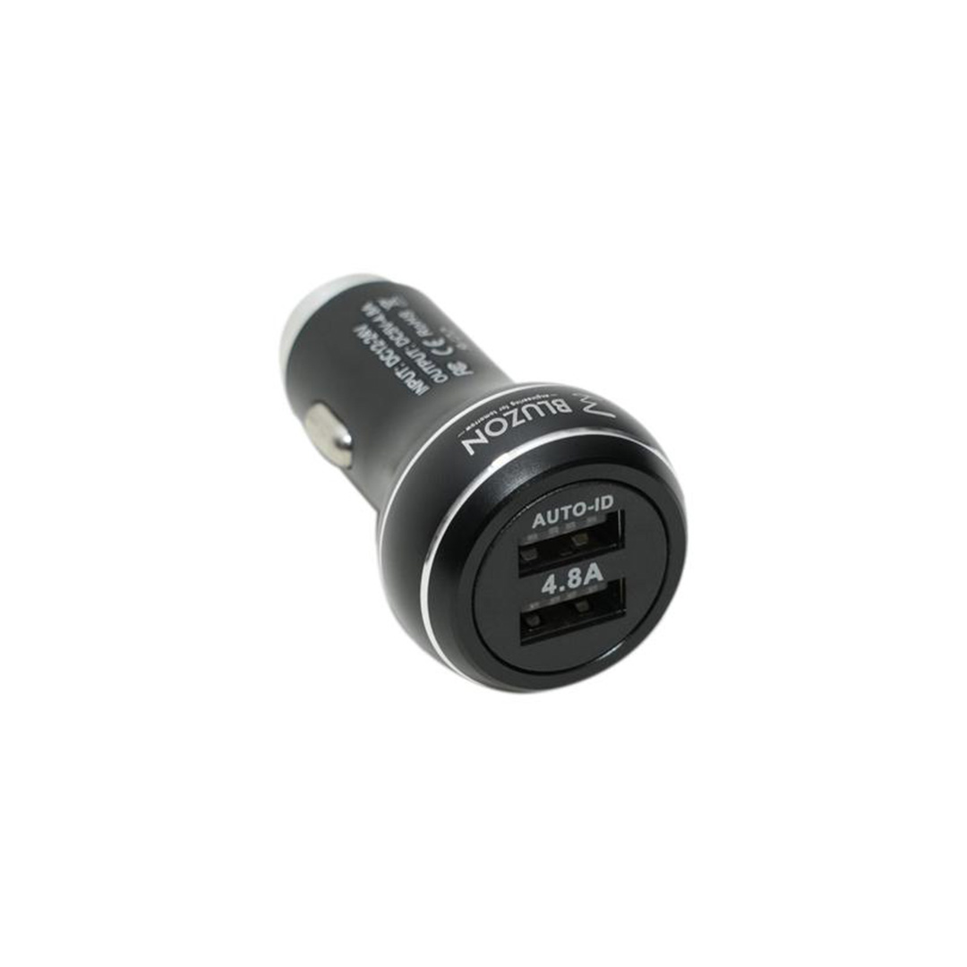 Car Charger+3in1 Cable Bluzon