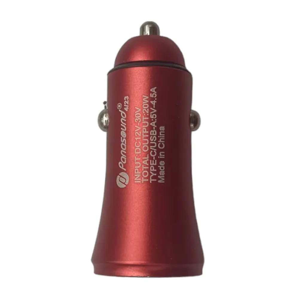 Car Adapter Dual USB Panasound