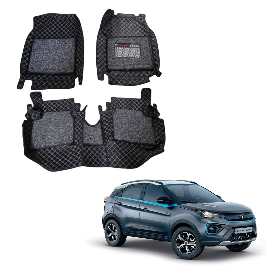 7D Floor Mats Nexon EV Prime