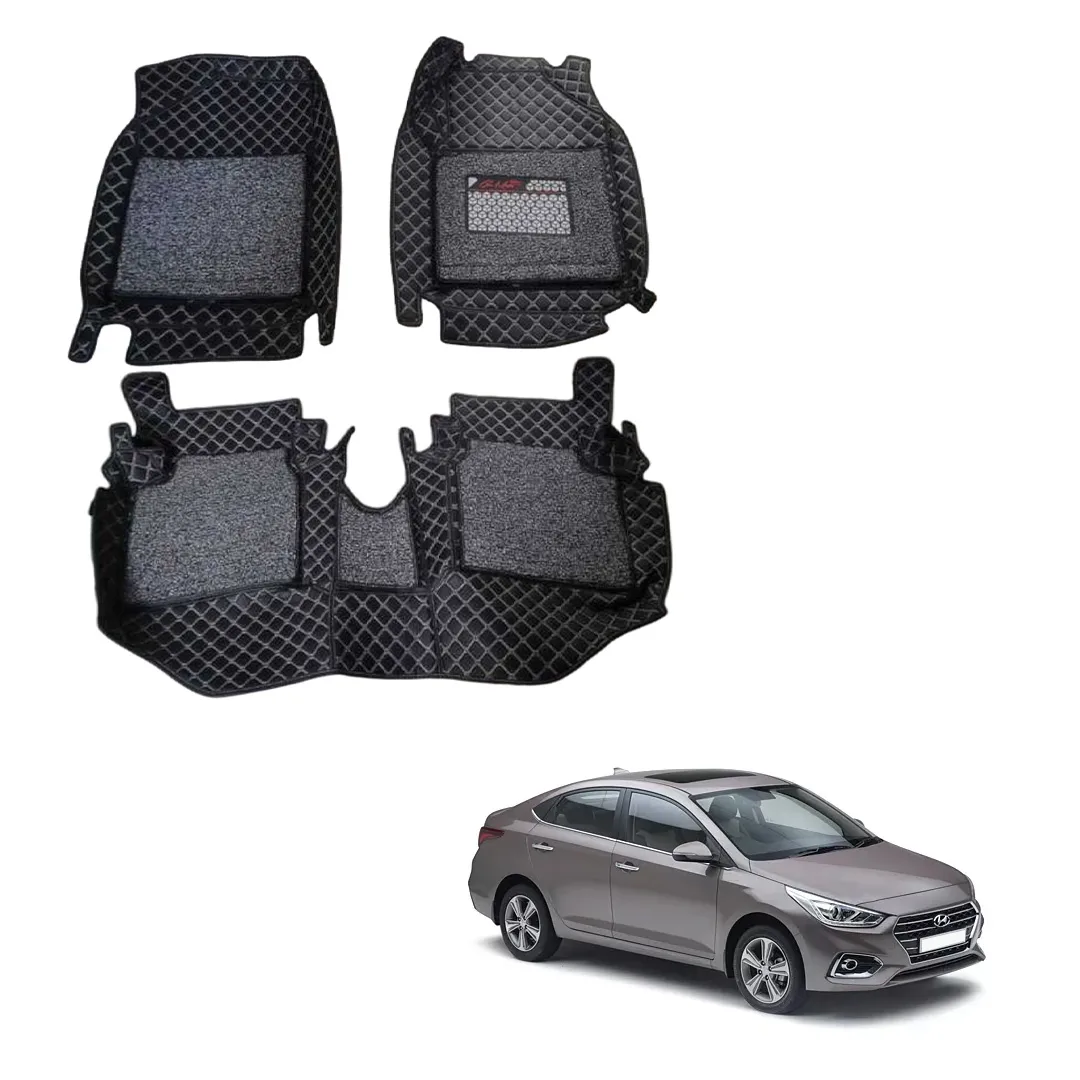 7D Floor Mats Verna Fluidic