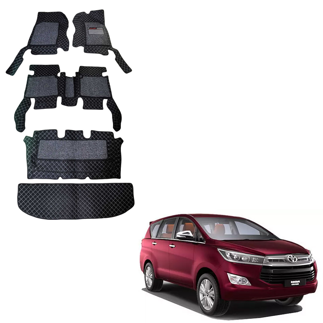 7D Floor Mats Innova Crysta