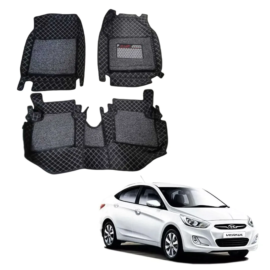 7D Floor Mats For Verna Legato