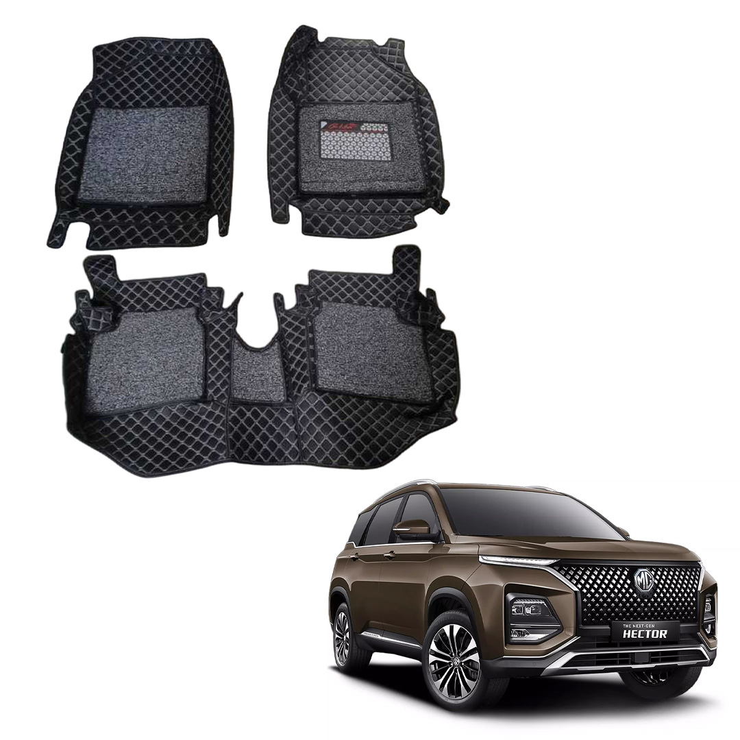 7D Floor Mats MG Hector Legato