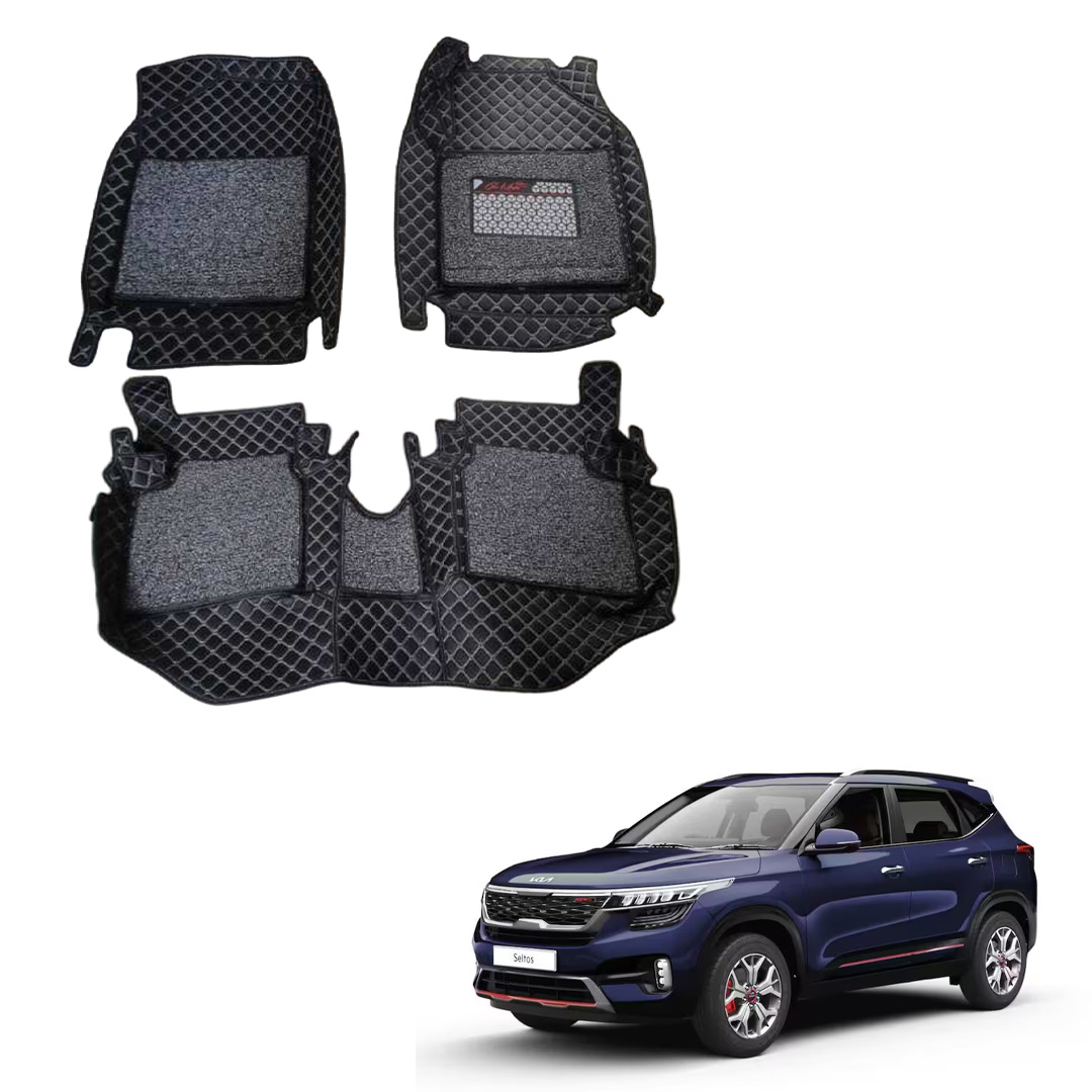 7D Floor Mats Seltos Legato