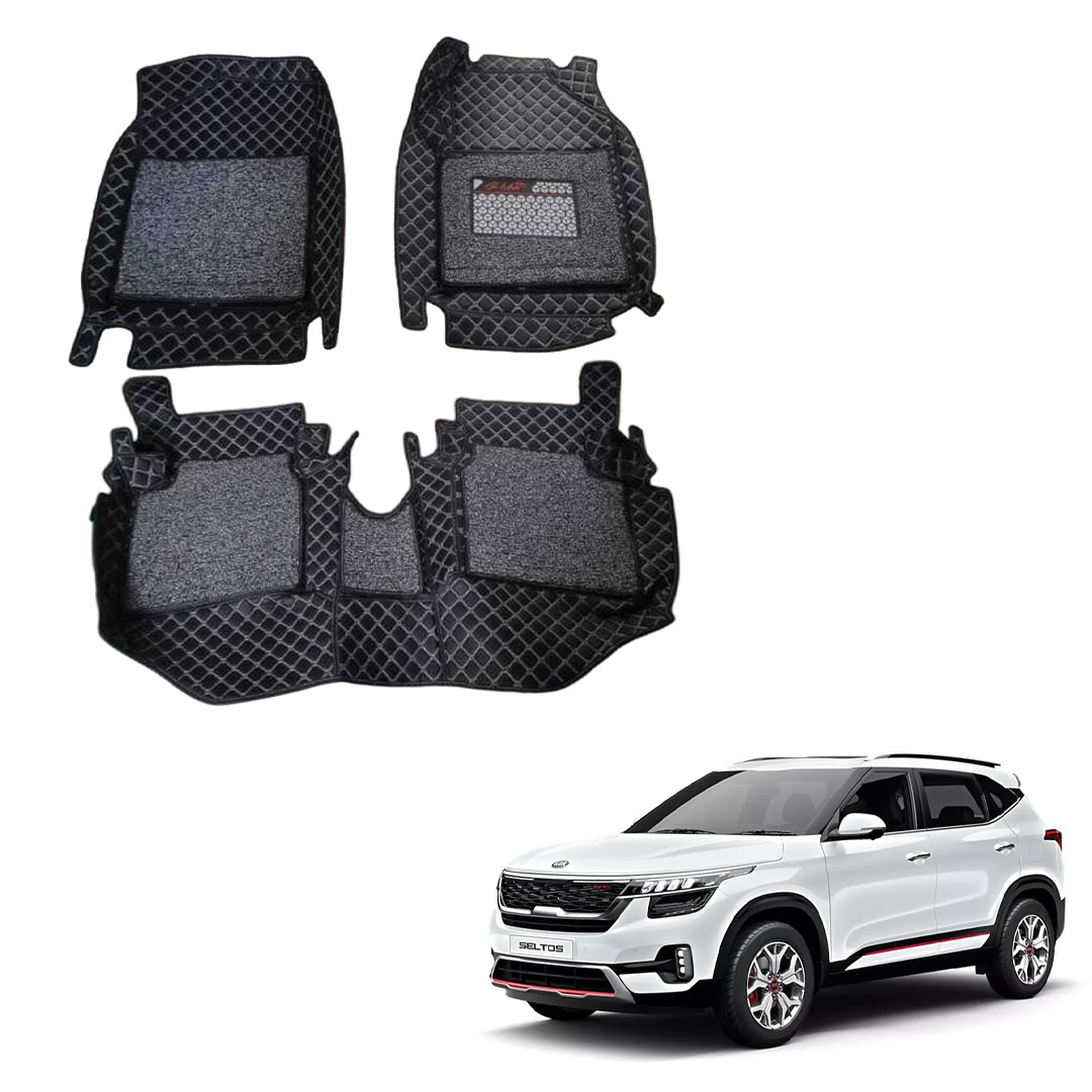 7D Floor Mats Seltos Legato