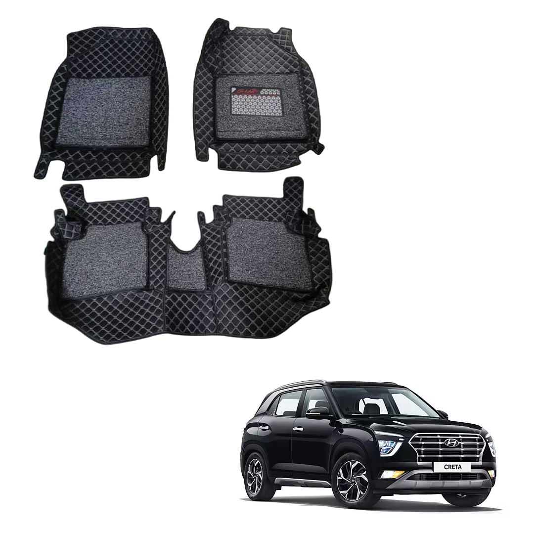 7D FloorMats For Creta Legato