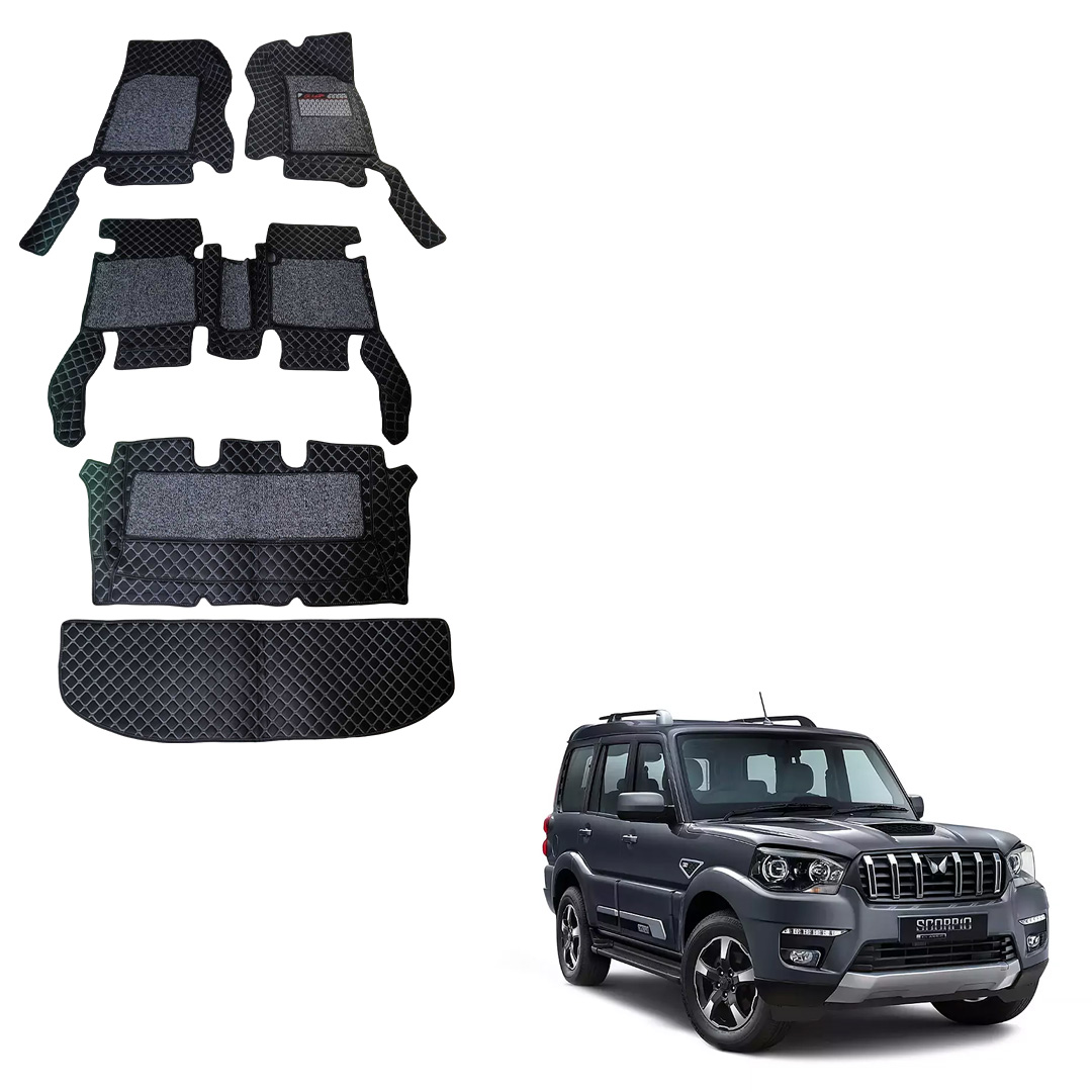 7D Floor Mats Scorpio Classic