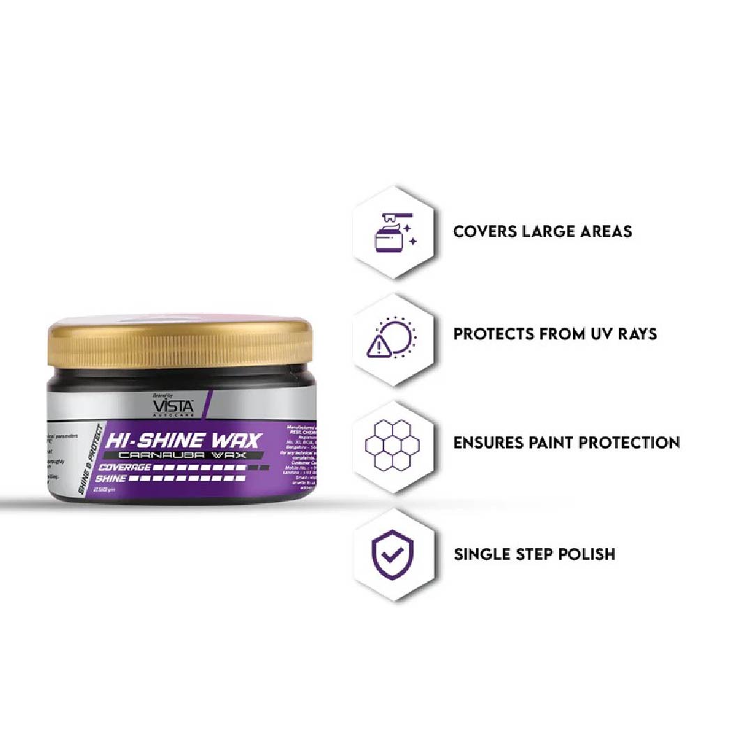 Car Polish Carnauba 250g Vista