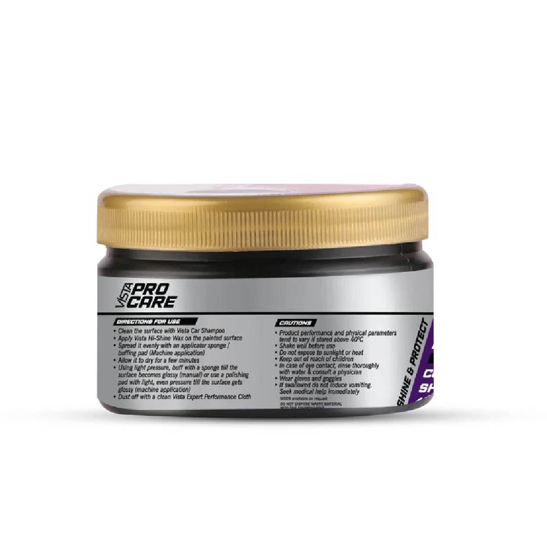 Car Polish Carnauba 250g Vista