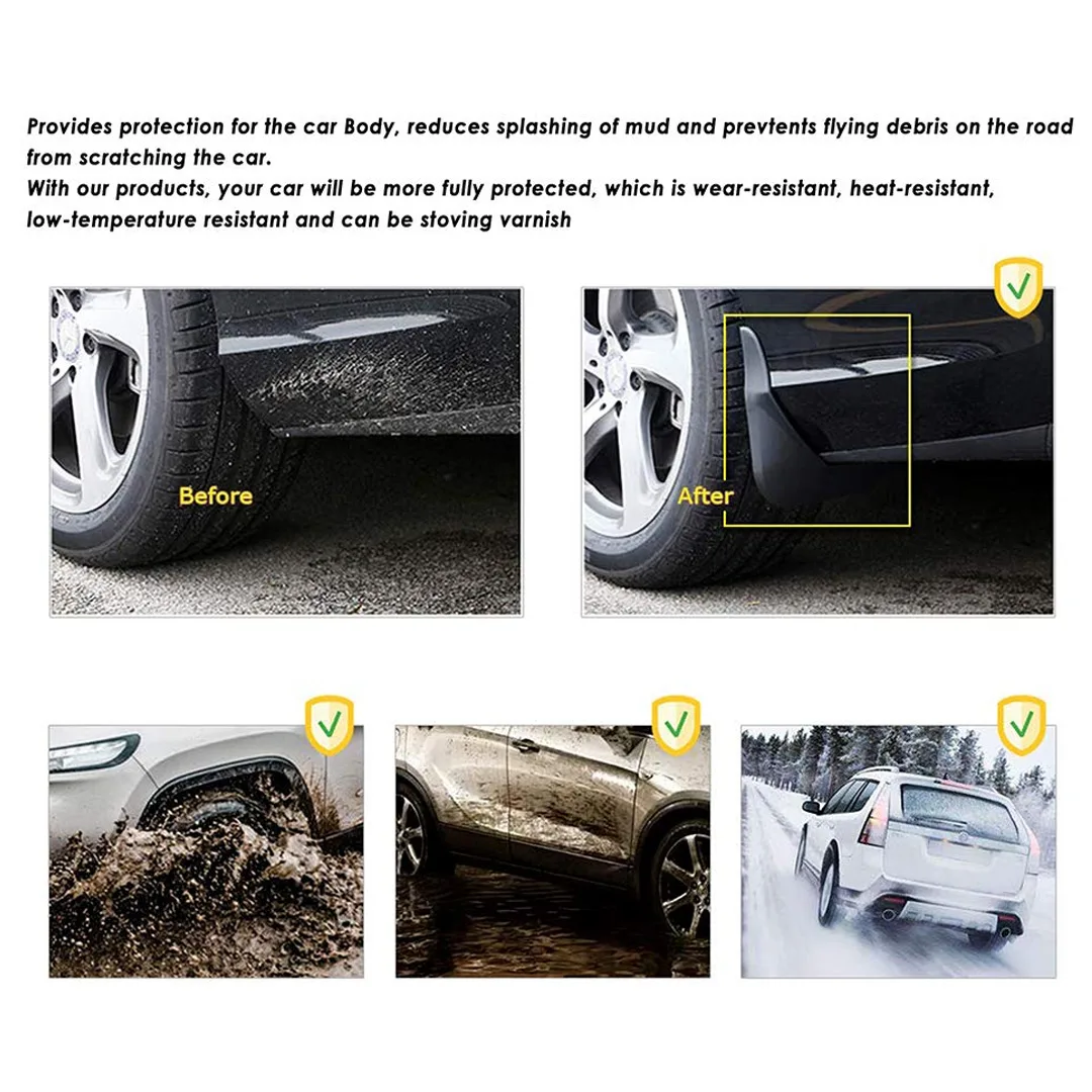 4 pcs Mud Flaps for Alto 800