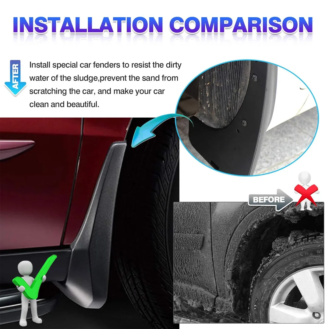 Mud Flaps for Kia Carens