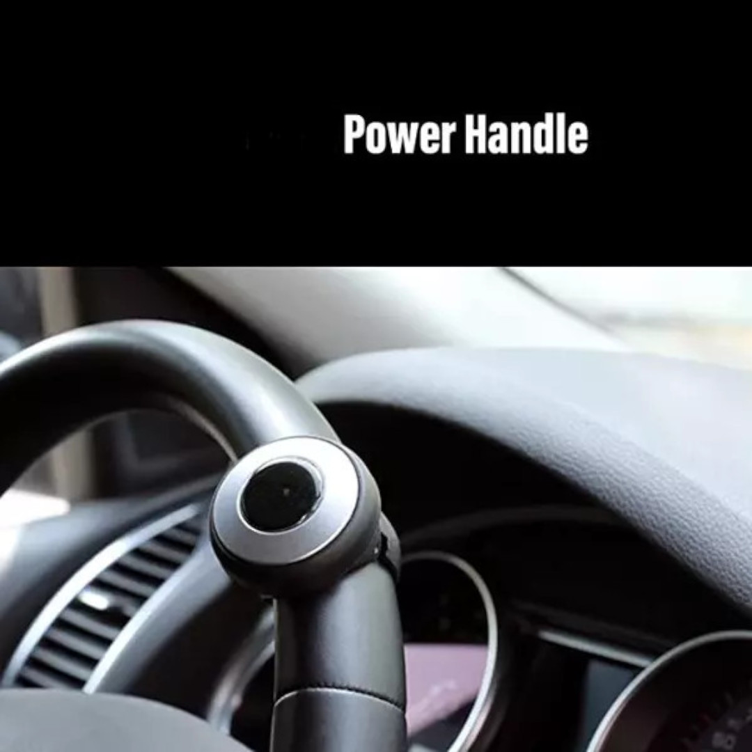 Steering Knob Silver G-POP