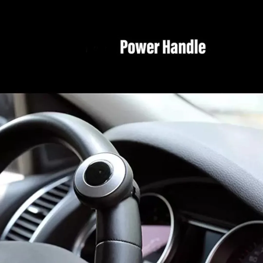 Steering Knob Silver G-POP
