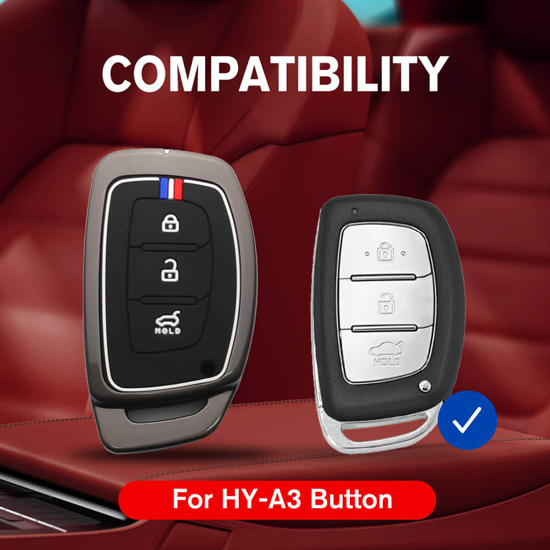 Key Cover Metal for Verna