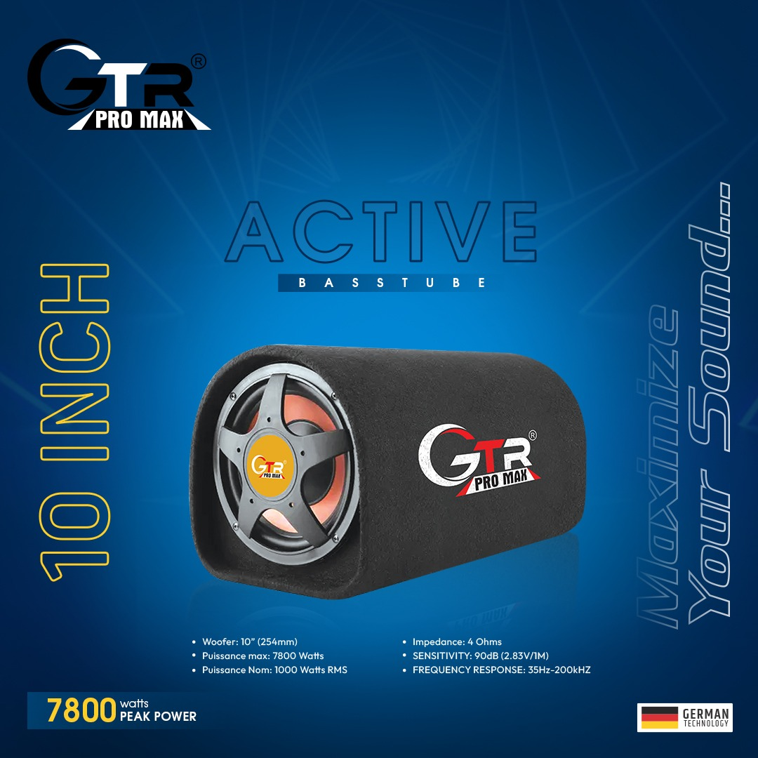 Car Basstube 10" 7800W GTR