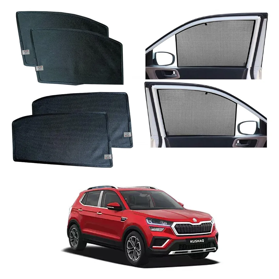Window Sun Shade For Kushaq
