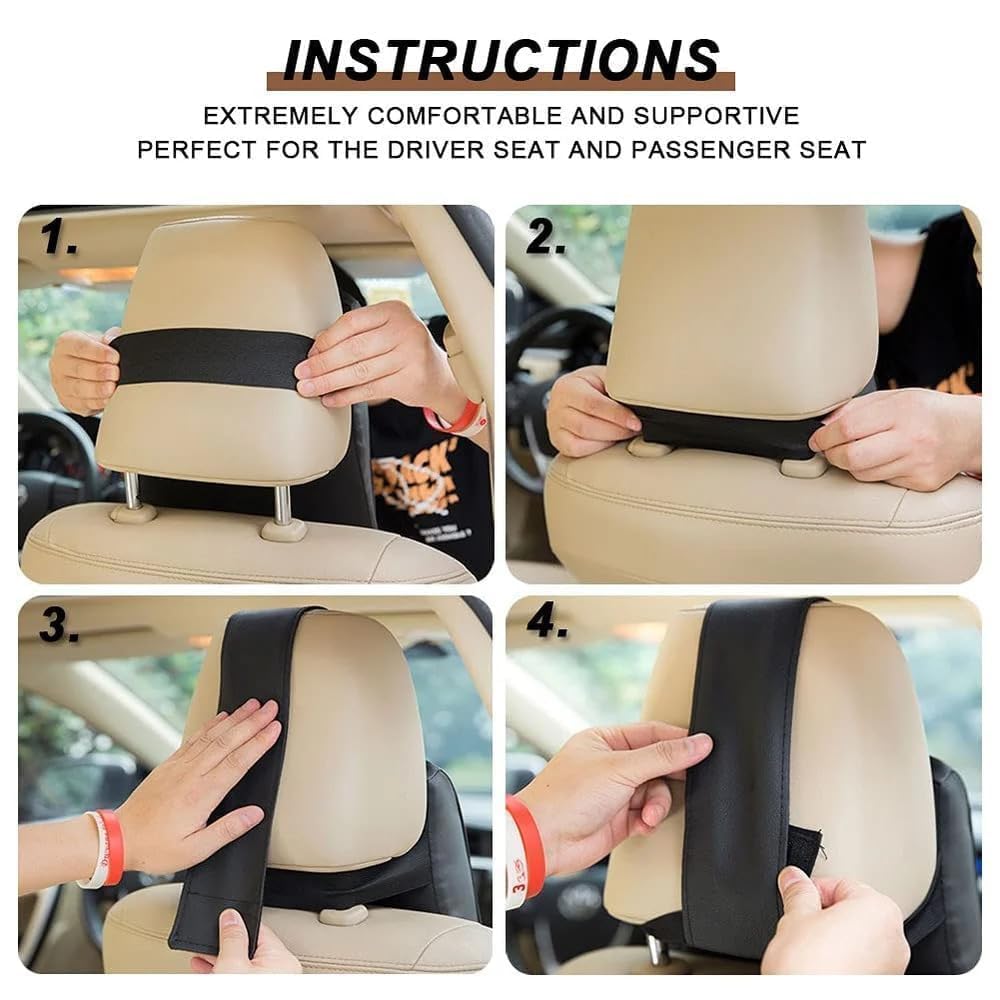 Car Neck Cushion 2 Pcs