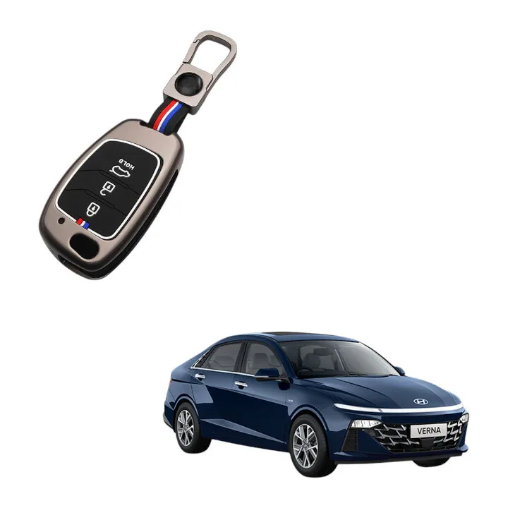 Key Cover Metal for Verna