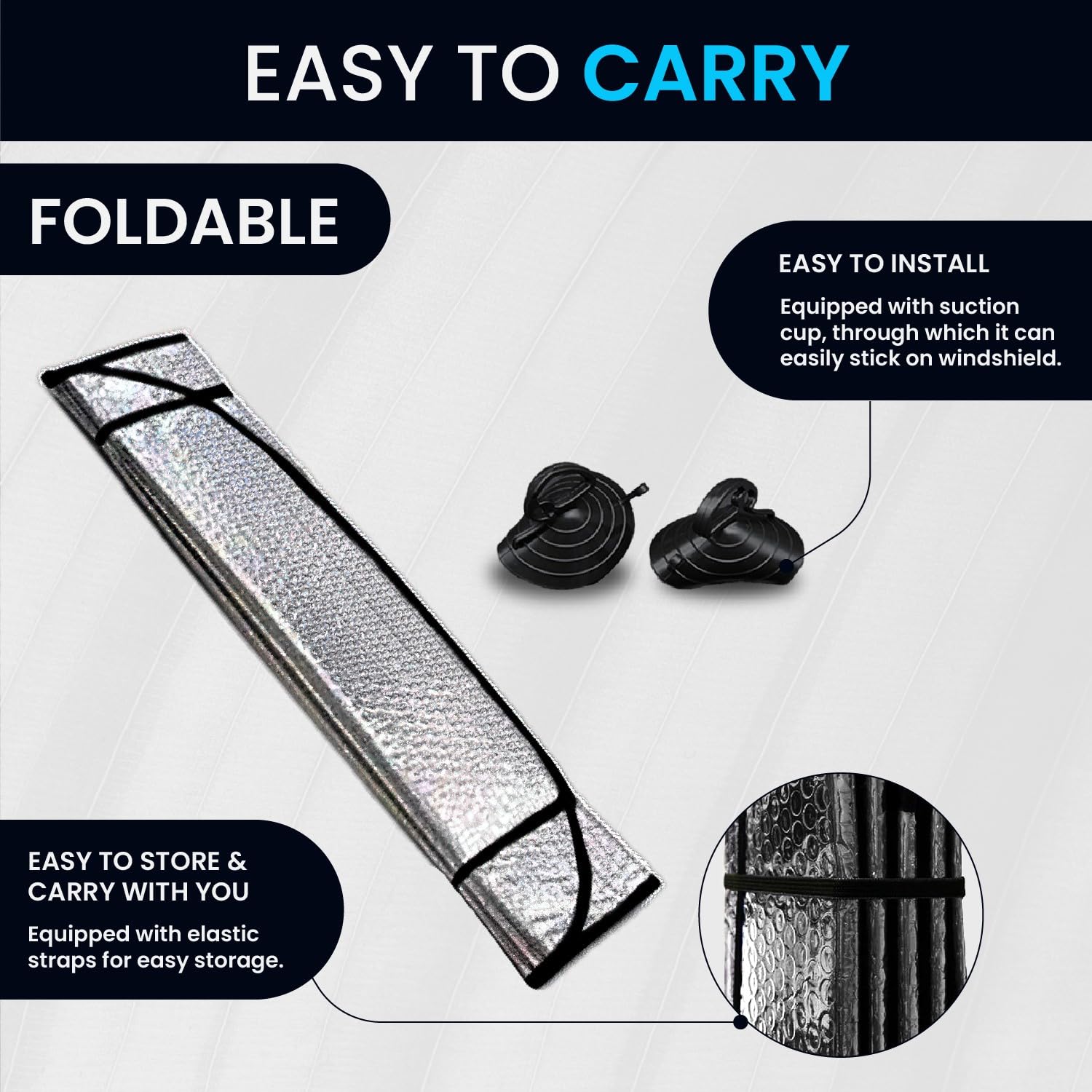Car Window Sunshade Foil