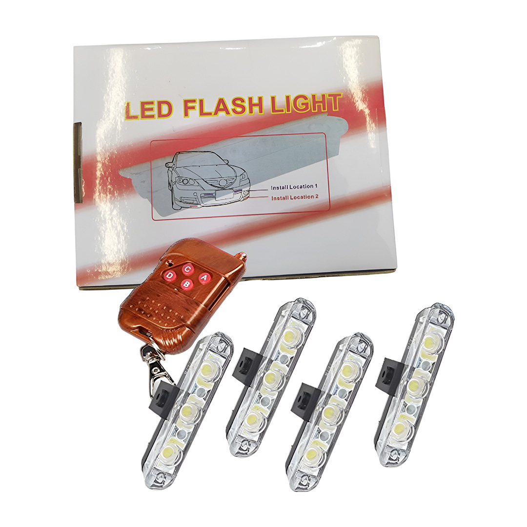 Car LED Grill Flash Light