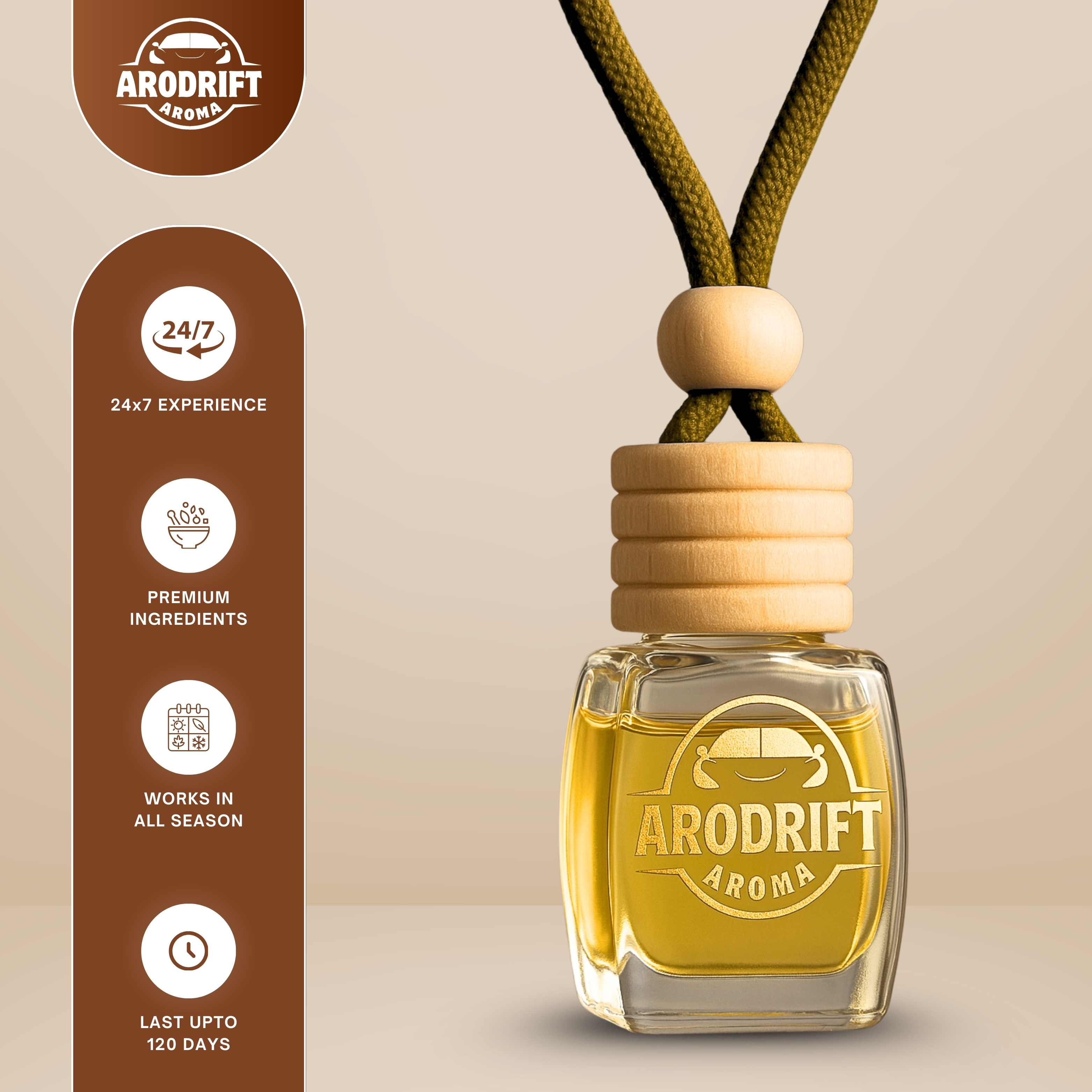 Hanging Perfume 6 pcs AroDrift