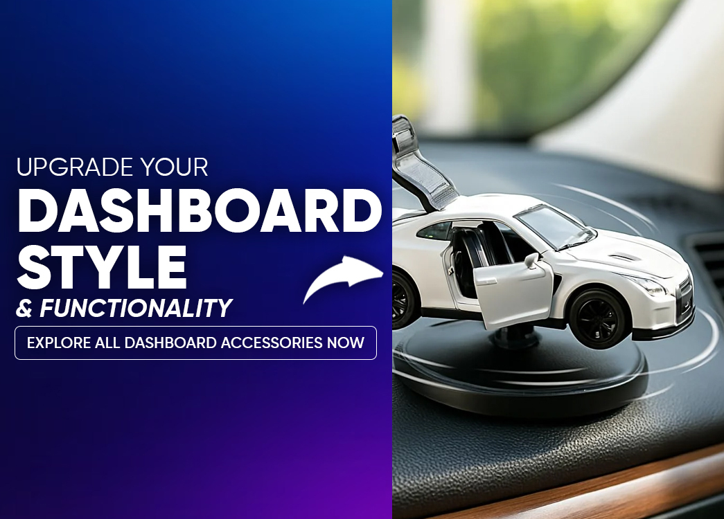Top car dashboard accessories to enhance its aesthetics and  functionality