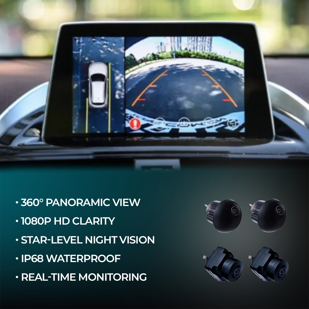 3D Parking Camera Kit 360°