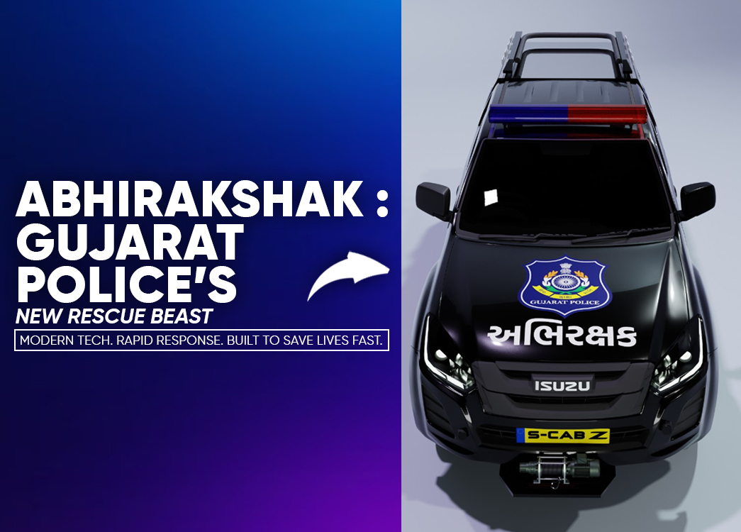 Abhirakshak: Gujarat Police’s Power-Packed Rescue Vehicle That Saves Lives in Golden Hour