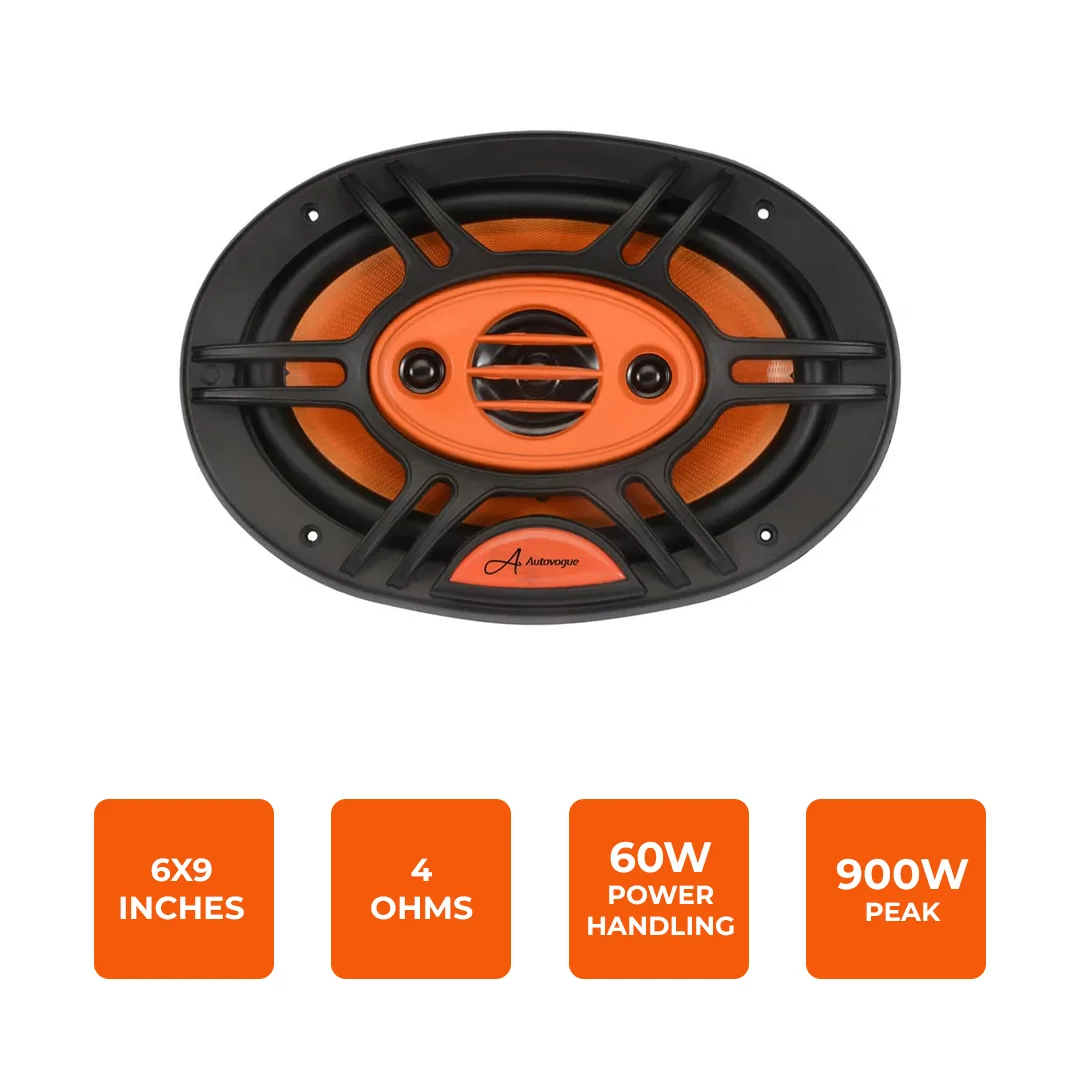Speakers 6x9" 850W Autovogue