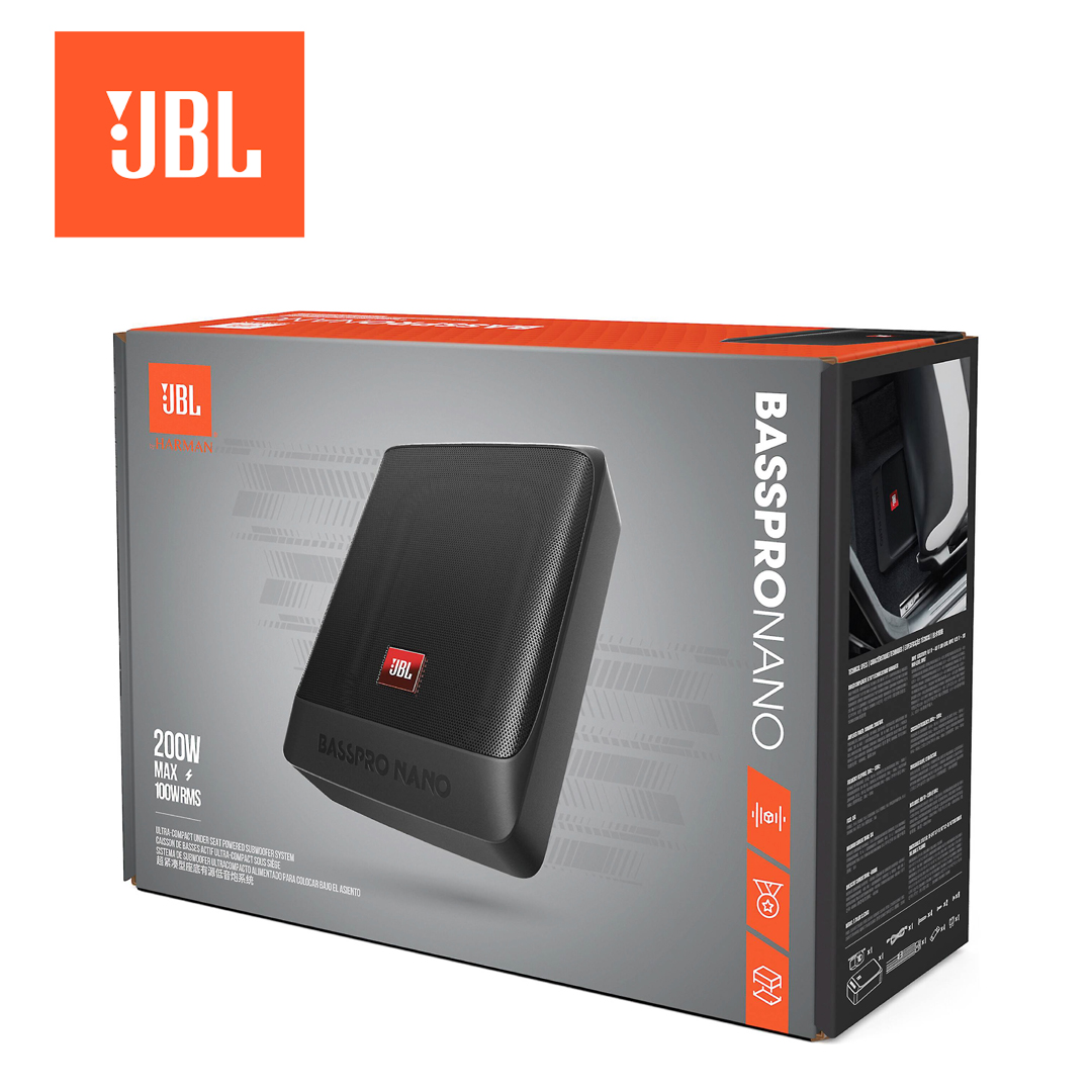 Car Subwoofer Basspro Nano JBL