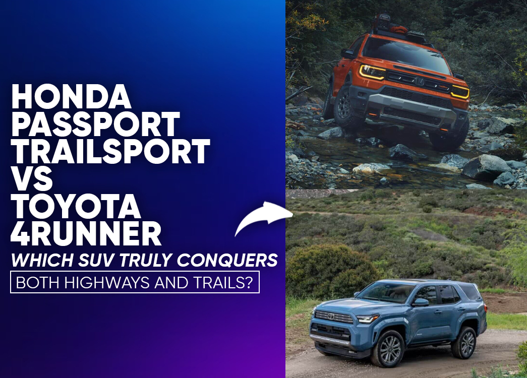 Can the Honda Passport TrailSport Really Compete With the Toyota 4Runner?