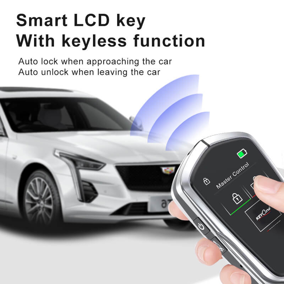 Car LCD Key Cover Key care