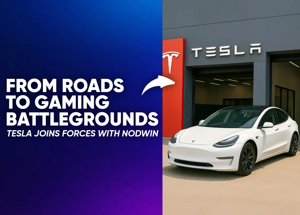 Tesla Enters Indian Esports with NODWIN Gaming at BGMS Season 4