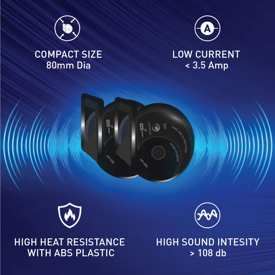 Horn C80 12V Uno Minda