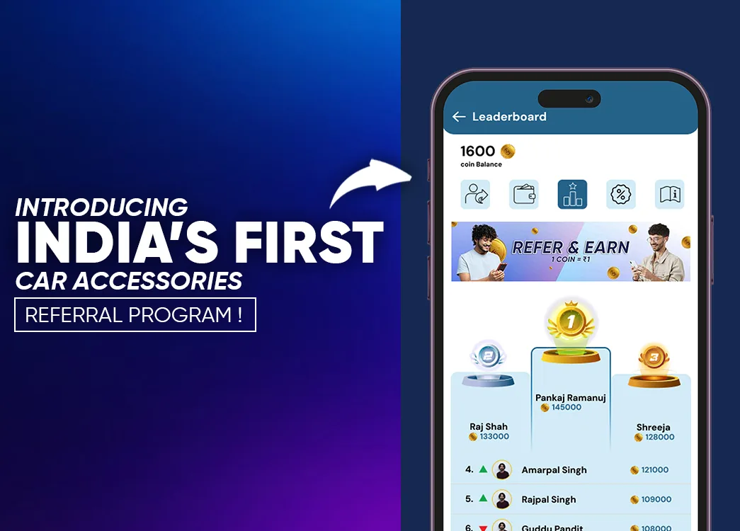 Refer and Earn Car Accessories in Ahmedabad – Creckk Rewards Program