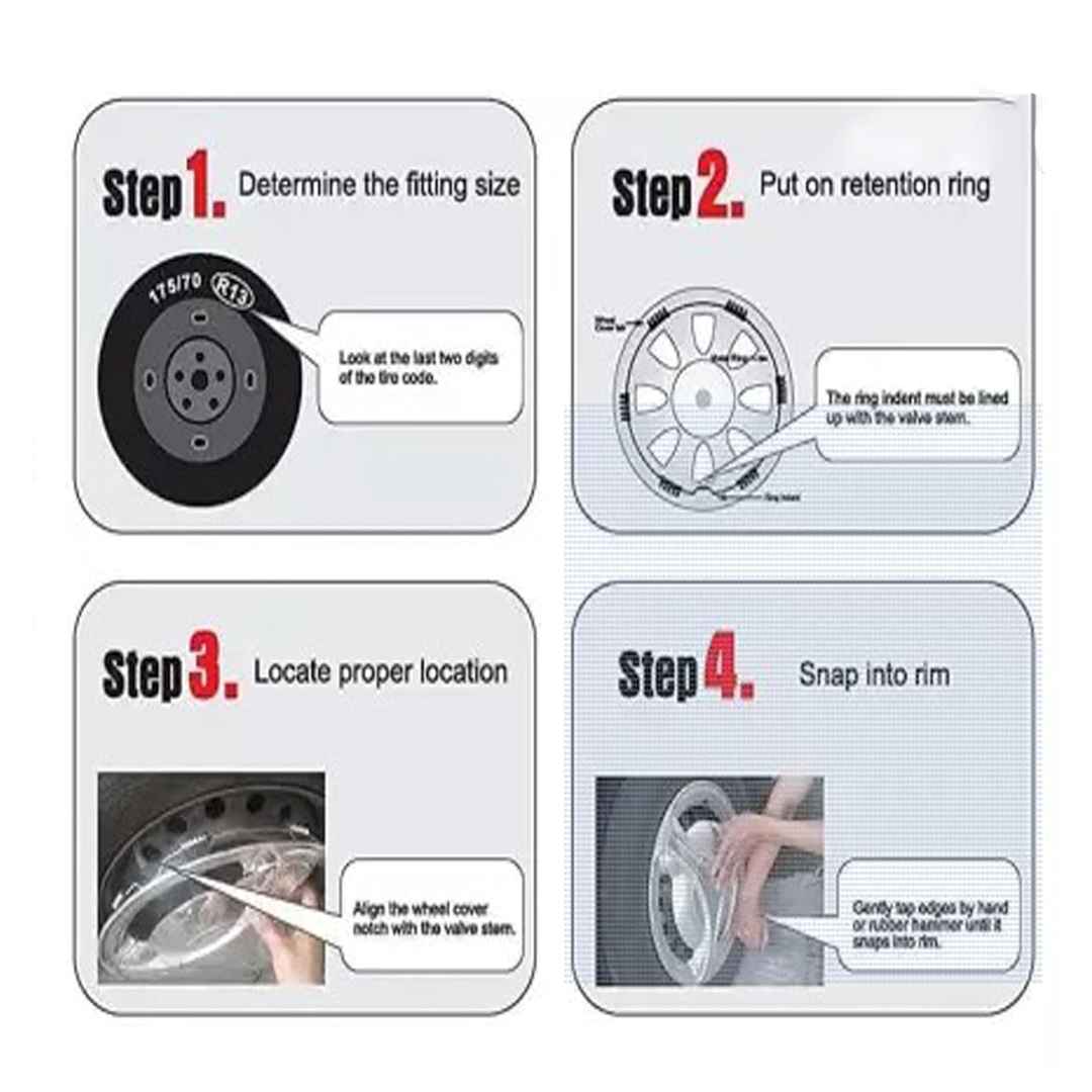 Wheel Covers 16 Inch 4X4