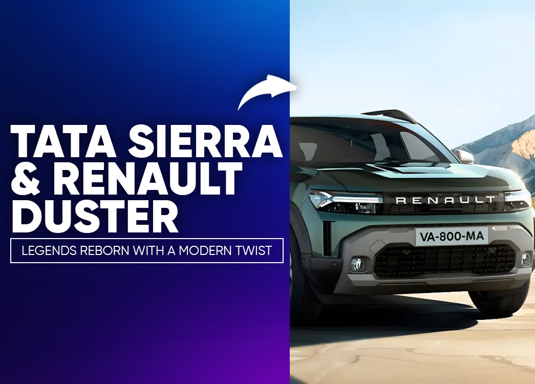 Retro Revival: Tata Sierra and Renault Duster Make a Grand Comeback in India
