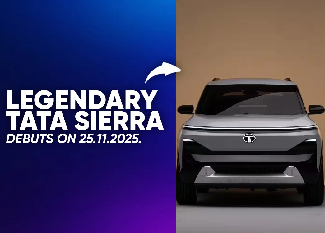 Tata Sierra Teased Ahead of 25 November Launch - New 1.5L Turbo-Petrol SUV Coming Soon