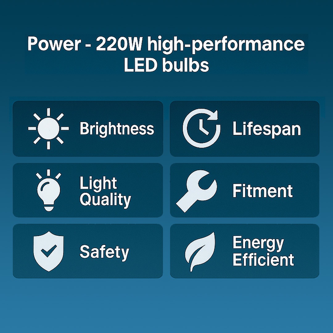 LED Bulbs 220W Duss