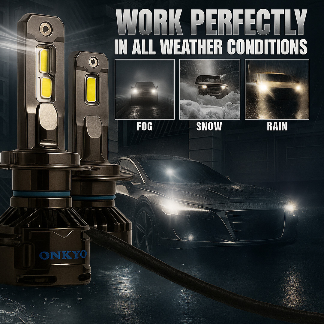 LED Headlight Bulb 182W Onkyo