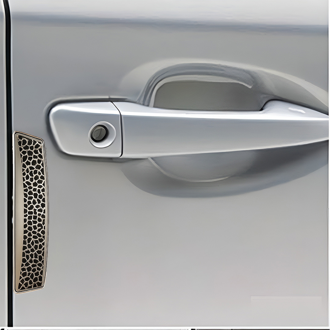 4pcs White Door Guard Asuse