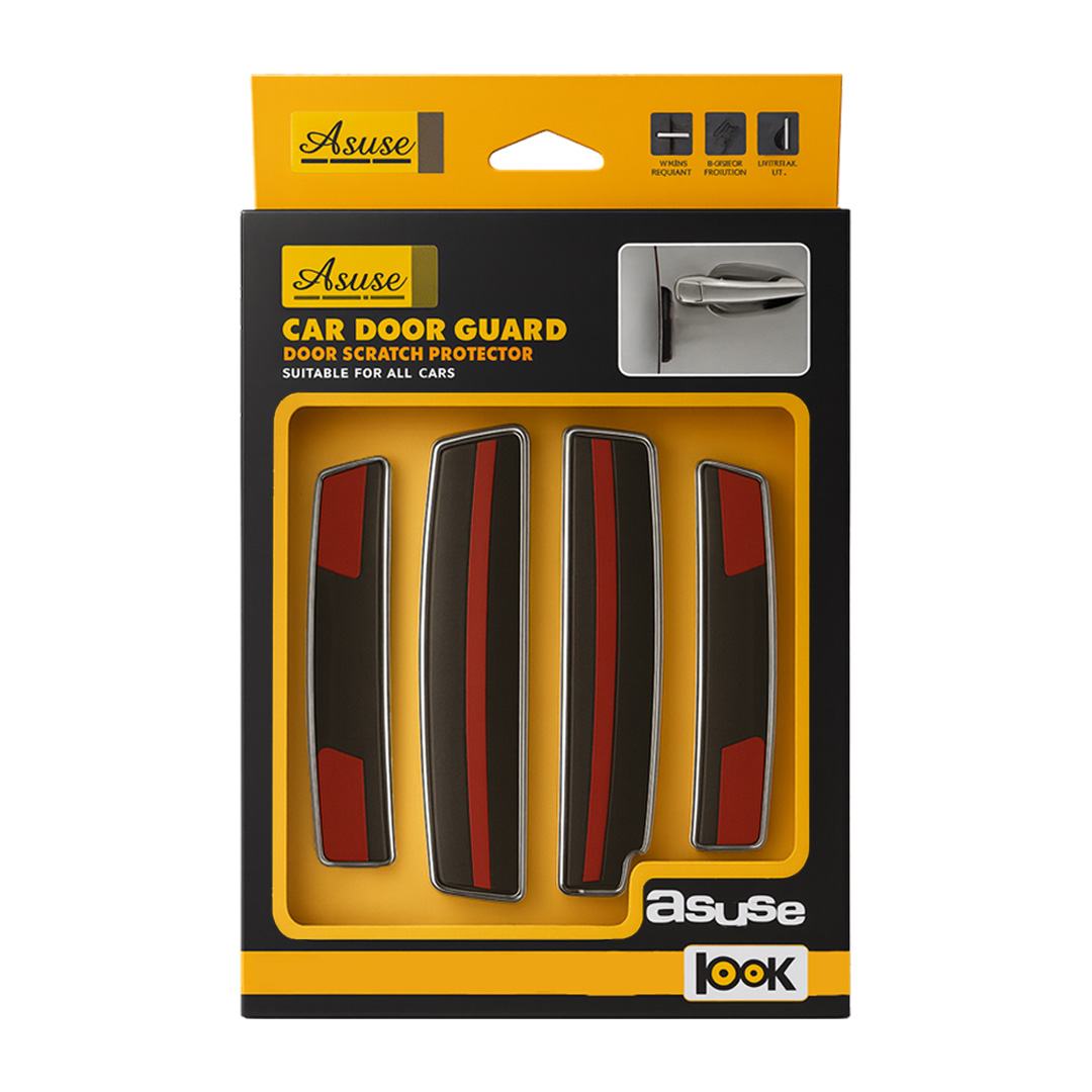 Black & Red Door Guard Asuse